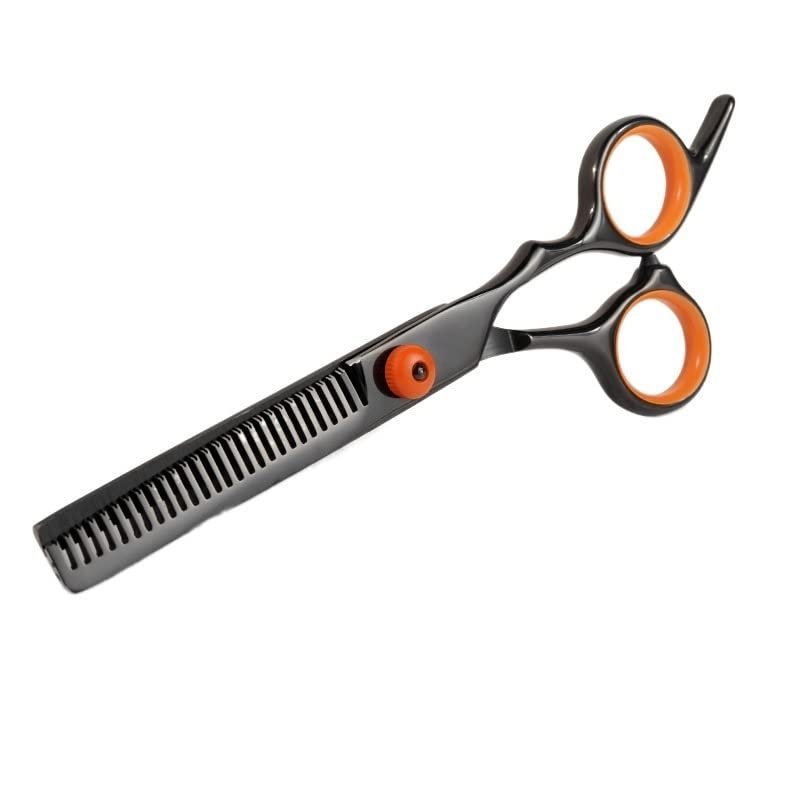 RAYESS Hair Scissor Hairdressing Cutting Thinning Barber Scissor Set Hair Cutting Salon Hair Shears Home Use for Man Woman (Color : 6.0 thinning hc)