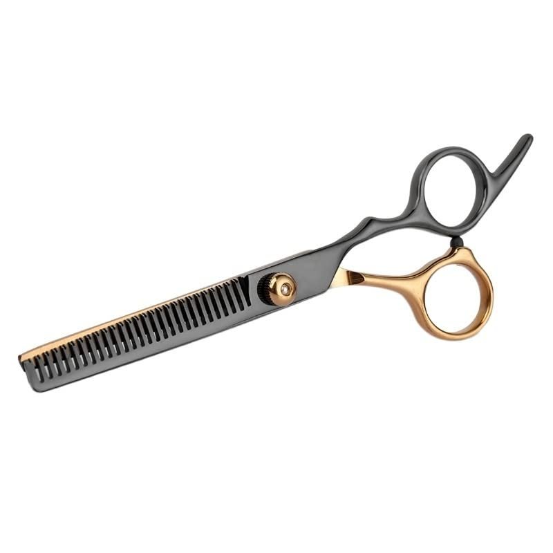 RAYESS Hair Scissor Hairdressing Cutting Thinning Barber Scissor Set Hair Cutting Salon Hair Shears Home Use for Man Woman (Color : 6.0 thinning hj)