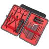 RAYESS 7/10/12/16/18 Pcs/Set Goud Nagelknipper Set Professionele Rvs Beauty Manicure Tool Set Dode Huid Gesneden Pedicure Kit (Color : 10) view 1