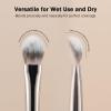 MOGILAN Concealer Brush Under Eye Brightening Eye Blending Makeup Brush For Eye Cream and Concealer Covers Blemishes Imperfections Dark Circles Blending with Powder Liquid Cosmetics Face Brush 274 view 3