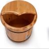 SLLSHG Oak Foot Barrel, Massage Foot Bath, Household Footbath Foot Spa Bath Massager view 1