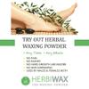BETT Herbiwax Herbal Waxing Powder. Easy to Use. No Pain, No Rashes, No Hard Hair Growth. Use for Smooth and Even Skin (Lemon, 100 Grams) view 4