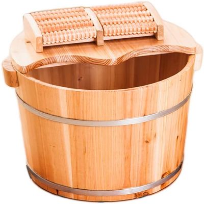 Pedicure Basin Foot Bath Foot Massager, Household Foot Bath Barrel, Bathroom Accessories Foot Bath Spa Bowl for Feet Stress Relief