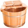 Pedicure Basin Foot Bath Foot Massager, Household Foot Bath Barrel, Bathroom Accessories Foot Bath Spa Bowl for Feet Stress Relief view 1