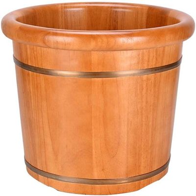 SLLSHG Pedicure Bowl Spa Massage Cedar Pedicure Barrels,Smooth and Delicate Pedicure Barrels Foot Spa Bath Massager
