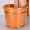 SLLSHG Pedicure Bowl Spa Massage Cedar Pedicure Barrels,Smooth and Delicate Pedicure Barrels Foot Spa Bath Massager view 2