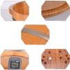 SLLSHG Pedicure Barrels,Solid Wood Natural Foot Spa Wooden Tub Household Sleep Improve Foot Spa Bath Massager (Color : 34cm Covered) view 4