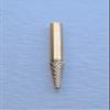 A+Elite Acrylic Gel Nail Art Manicure Pedicure Drill Bit Burr File CONE UNDERNAIL D2.3x13.5mm 3/32" Shaft Gold Tungsten Carbide view 2