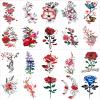 Womaha Flower Series 20 Sheets Color Temporary Tattoos for Women and Girls Fake Tattoo Stickers view 3