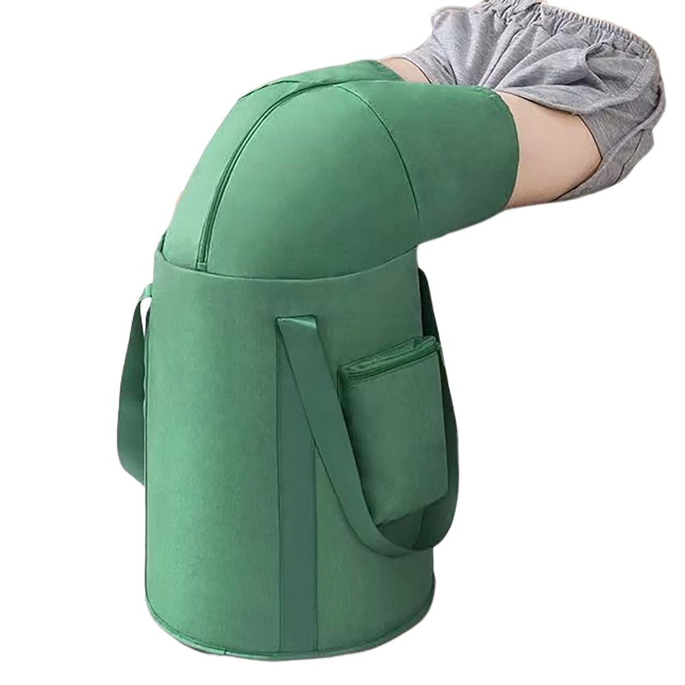 Foldable Foot Basin Foot Soaking Bath Basin Multifunctional Laundry Bucket Storage Bags & Shower Foot Scrubber XL Larger 72CM High Beauty Salon Home & Travel Soaking Feet Basin Green
