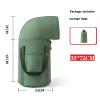 Foldable Foot Basin Foot Soaking Bath Basin Multifunctional Laundry Bucket Storage Bags & Shower Foot Scrubber XL Larger 72CM High Beauty Salon Home & Travel Soaking Feet Basin Green view 2