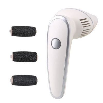 XARONF Electric Callus Remover for Feet, Rechargeable Foot File Pedicure Tools, Pedi Foot Scrubber with 3 Roller Heads (Color : Pink)
