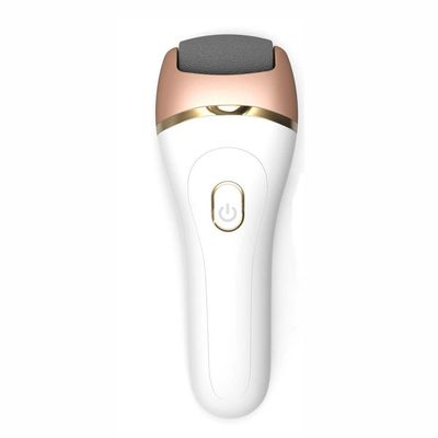XARONF Electric Callus Remover for Feet, 2 Speed Electric Foot File, Rechargeable Foot Scrubber Pedicure kit, with 3 Roller Heads (Color : B)