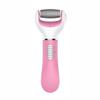 XARONF Electric Foot File Callus Remover, Rechargeable Pedicure Tools Foot Care Kit, Callus Remover Kit with 3 Roller Heads, for Remove Cracked Heels Calluses and Hard Skin (Color : Pink) view 1