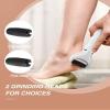 XARONF Electric Foot File Callus Remover, Rechargeable Pedicure Tools Foot Care Kit, Callus Remover Kit with 3 Roller Heads, for Remove Cracked Heels Calluses and Hard Skin (Color : Pink) view 4