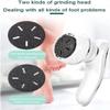 XARONF Electric Callus Remover for Feet, Electronic Vacuum Foot File, Portable Rechargeable Dead Skin Remover for Feet, 2 Speed Pedicure Tool Kit Foot Care for Dead Hard Cracked view 3