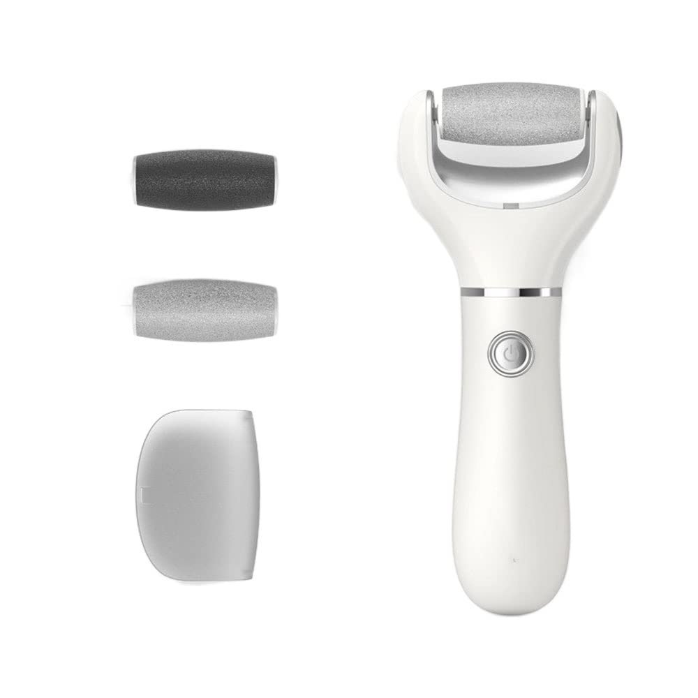 XARONF Electric Foot File Rechargeable Foot Scrubber Pedicure Tools for Feet Electronic Callus Shaver Waterproof Pedicure kit for Cracked Heels and Dead Skin