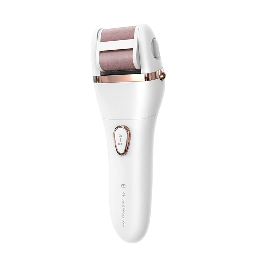 XARONF Electric Foot File Callus Remover, Rechargeable Pedicure Tools Foot Care Kit, Callus Remover Kit for Remove Cracked Heels Calluses and Hard Skin