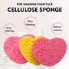 50-Count Facial Sponges Compressed, 100% Natural Cellulose Face Sponge Professional Cosmetic Spa Sponges for Face Cleansing, Exfoliating Mask, Makeup Removal for Travel and Home, Mixed view 2
