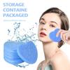 50-Count Facial Sponges Compressed, 100% Natural Cellulose Face Sponge Professional Cosmetic Spa Sponges for Face Cleansing, Exfoliating Mask, Makeup Removal for Travel and Home, Blue view 3