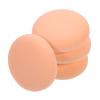 KALLORY 4pcs Supple Makeup Powder Puff for Setting Powder Gentle and Portable Cosmetic Applicator for Home Travel Use for All Skin Types Soft and Skin-friendly Design view 3