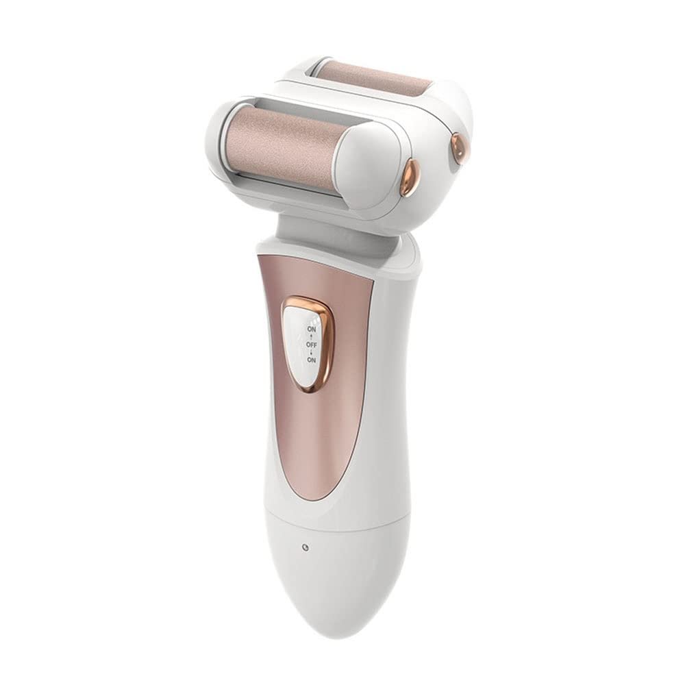 XARONF Electric Callus Remover for Feet, Rechargeable Foot File Pedicure Tools, for Cracked Heels Calluses Dead Skin,Pedi Foot Scrubber with 2 Roller Heads