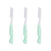 LALAFINA 3pcs Women Eyebrow Facial Trimmer with Replaceable Blades Portable Grooming Tool for Removal Random Color view 1