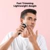 Beard Trimmer For Men, USB Rechargeable Grooming Men Electric Trimmer Electric Razor For Men Quick Trim Design for Mens Grooming at Home and Travel view 4