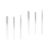 KALLORY 2sets Stainless Steel Knife Set Cuticle Remover Nail Care Tools for 3pcs*2 view 1