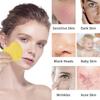 50-Count Facial Sponges Compressed, 100% Natural Cellulose Face Sponge Professional Cosmetic Spa Sponges for Face Cleansing, Exfoliating Mask, Makeup Removal for Travel and Home, Yellow view 2