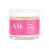 Exfoliating Face Scrub With Jojoba Beads and Fruit Extracts, Vegan Facial Exfoliant view 1