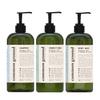 Body Wash, Shampoo & Conditioner Bundle (3 Items), Paraben & Cruelty Free, Organic, Vegan, Plant-Based, Botanical Scent & Avocado Oil Extracts, Men, Women, Sensitive view 1