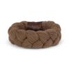 Folkicks Adult Folklorico Dance Base Braid Bun Headpiece, Tocado, Trenza, Folklorico Bun (Light Brown) view 1