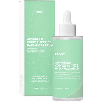 Copper Peptides Serum for Face | Advanced Copper Peptides Serum for Face | Peptides Serum For Face | Copper Peptides Night Serum with High Concentrate of Copper Peptides and Hyaluronic Acid | Copper Peptides Serum for Face with Natural and Innovative