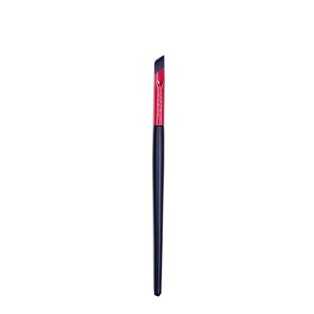 TEONEI Eyebrow Stamp Brush,Professional Angled Eye Brow Brush,Eye Shadow Brushes Makeup Brushes,Beauty Cosmetic Tool,Woman Eyebrow Drawing Supplies(Red)