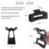 12 Pcs Rectangle Hair Clips, Hair Accessories for Women and Girls, Including 6 Pcs 4 Inch Large Claw Clips for ThickHair and 6 Pcs 2 inch Small Claw Clips for ThinHair (Neutral) view 3