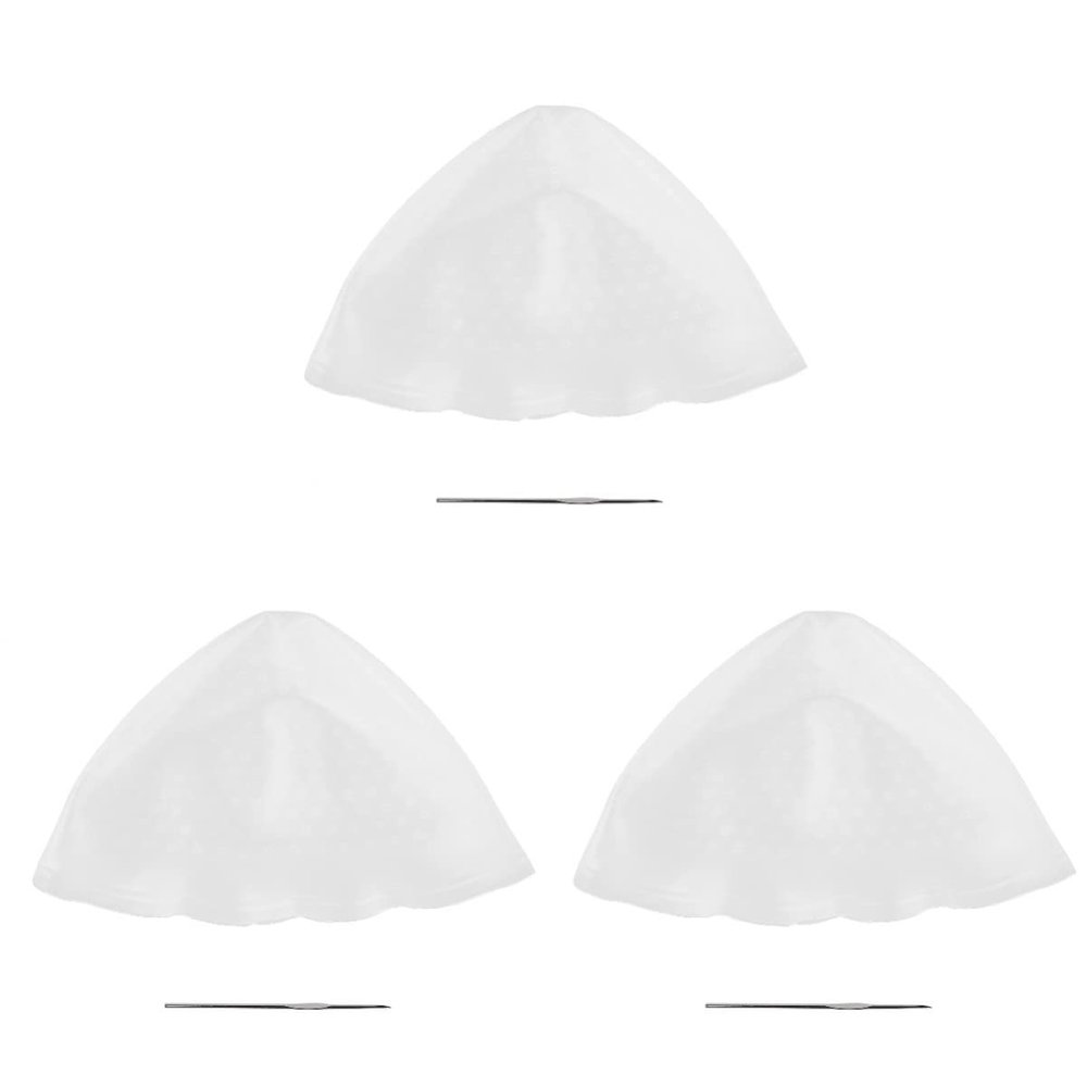 KALLORY 3pcs Professional Reusable Hair Highlight Cap Silicone Dyeing Cap Kit for Home Coloring
