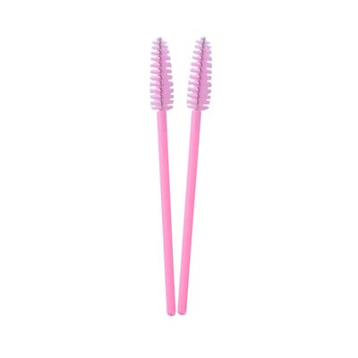 KALLORY 50pcs Mascara Eye Lash Makeup Brush Eyelash Brush Disposable Eyelashes