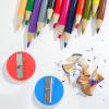 VICASKY 150pcs Round Pencil Sharpeners Bright Color Handheld Sharpeners for Boys and Girls Convenient Manual for Office for Artists and Students view 3