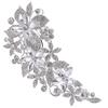 LALAFINA Wedding Hair Comb Rhinestones Elegant Side Hair Piece for Brides and Bridesmaids for Weddings Parties and Proms Stunning view 1