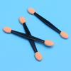 KALLORY 100pcs Dual-ended Eyeshadow Sticks Brush Applicator Easy to Use for Travel Events view 4