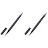 KALLORY 2pcs Lip Gloss Applicator Brush Lip Makeup Tool Kit Double-ended Brush Full Look view 1