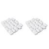 KALLORY 200pcs Disposable Shower Caps Clear Hair Caps for Women for Hotel and Hair Salon Use Lightweight and Versatile view 1
