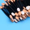 KALLORY 200pcs Dual-sided Shadow Brush Disposable Eyeshadow Sponge for Natural to Dramatic Makeup view 4
