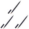 KALLORY 3pcs Double-ended Lip Brush Applicator for Makeup Lipstick Gloss Facial Essential Makeup Tool Kit view 1