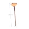 KALLORY Wooden Handle Nylon Bristles Makeup Brush for Women Professional Powder Application Tool for Daily and Special Occasion Makeup view 4