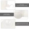 VOSAREA Bathtub Pillow for Head and Neck Support Soft and Breathable Relaxing Bath Cushion Strong Suction Cups for and Bathing Comfort view 4