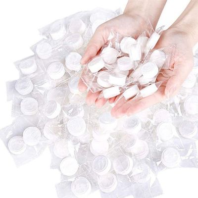 50Pcs Thickened Compressed Towel, Face Cleansing Wipes, Disposable Moistened Tissues, Soft Magic Towelettes, Outdoor Travel Washcloths