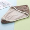 EXBERT Women's Hair-Drying Cap Coral Fleece Water-Absorbing Quick-Drying Towel Double Microfiber Head Hair Drying Towel view 1