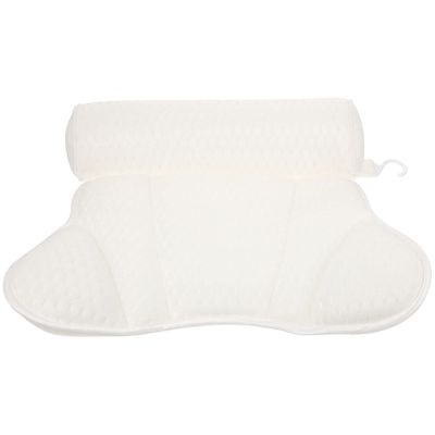 FOMIYES Household Bathtub Pillow Soft Comfortable Rest for Relaxing Bathing Easy to Clean Strong Cups for Spa and Home Use